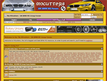Tablet Screenshot of forums.m3cutters.co.uk